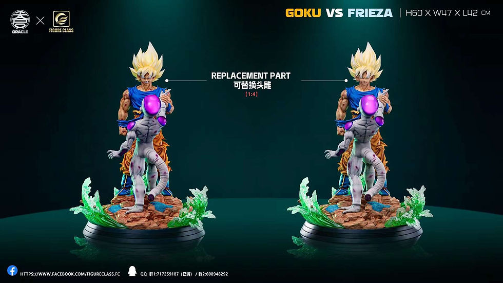 Thumbnail: Goku vs Frieza Dragon Ball 1/4 Resin Statue (Pre-Order) | Figure Class Studio