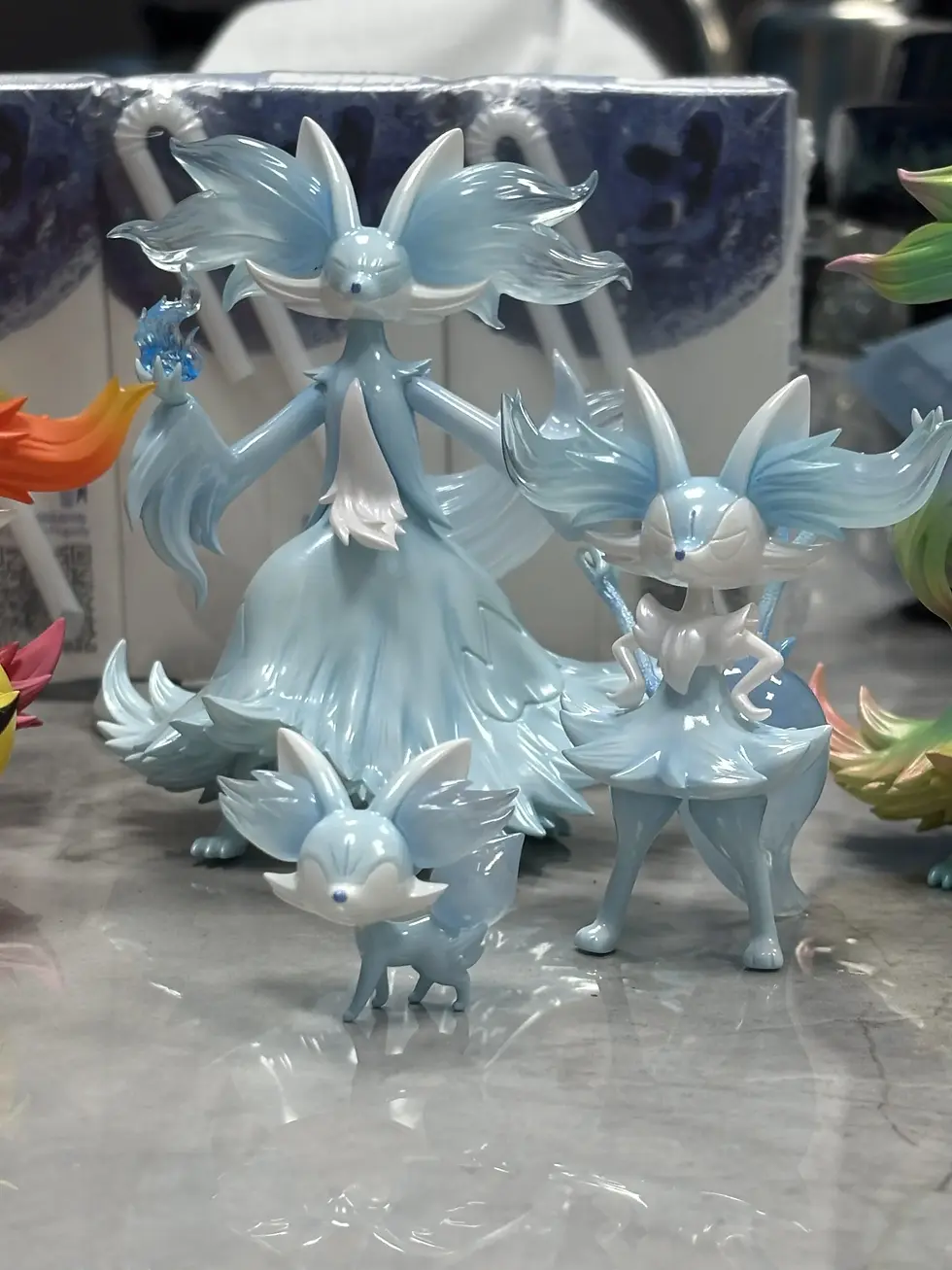 Thumbnail: 【PRE-ORDER】Mo Yu Studio - Delphox Evolution Set Pokémon Resin Statue GK Anime