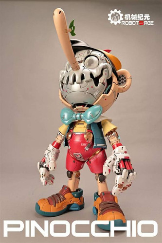 ready stock】Robots Age - Pinocchio Resin Statue Anime GK Figure