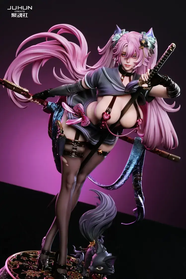 Thumbnail: 【PRE-ORDER】JuHun Create Studio - Demon Slaying Girl Aya 1/4 Statue (Licensed)