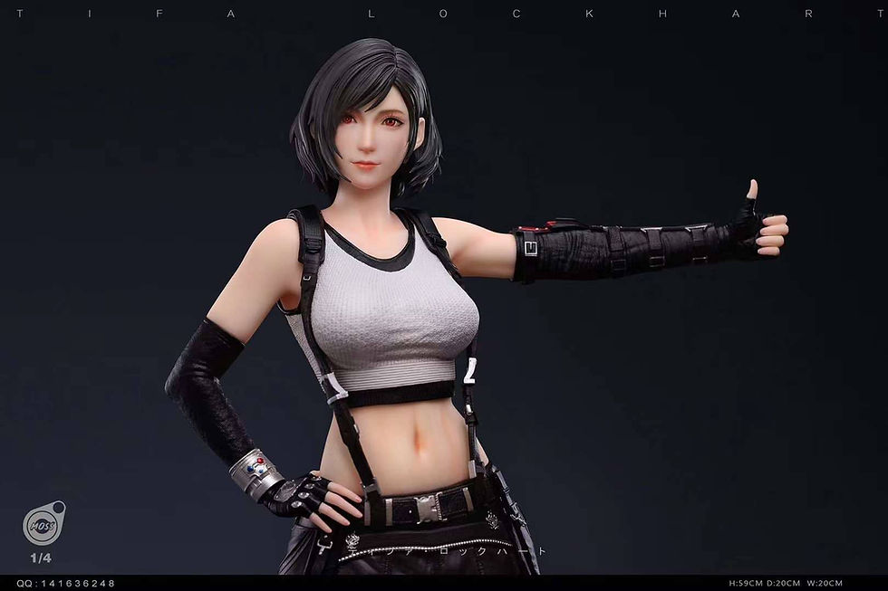 Thumbnail: 【PRE-ORDER】 Moss Studio - Tifa Lockhart Final Fantasy VII Resin Statue GK Anime