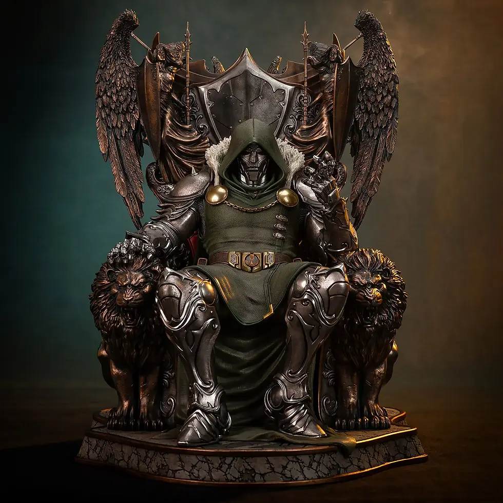【PRE-ORDER】Premium Collectibles studio - Dr. Doom (Licensed) Resin Statue GK