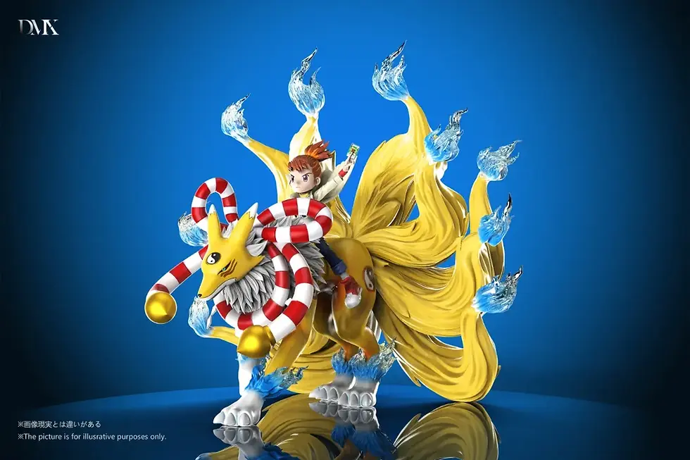 Thumbnail: 【PRE-ORDER】DMX Studio - Adventure 3 Makino Ruki & Kyubimon & Renamon Digimon