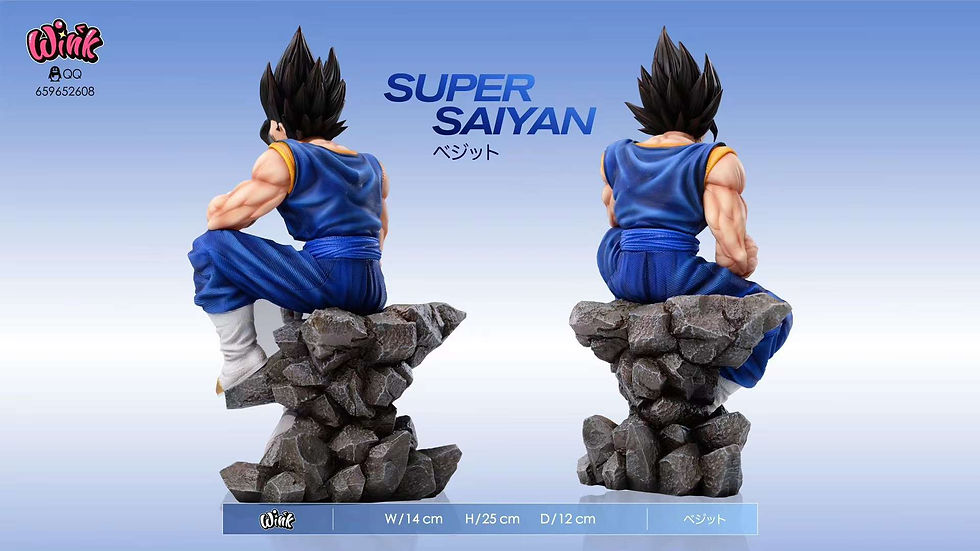 Thumbnail: 【PRE-ORDER】 Wink Studio - Sit Pose Vegetto Dragon Ball Series 005 Resin GK