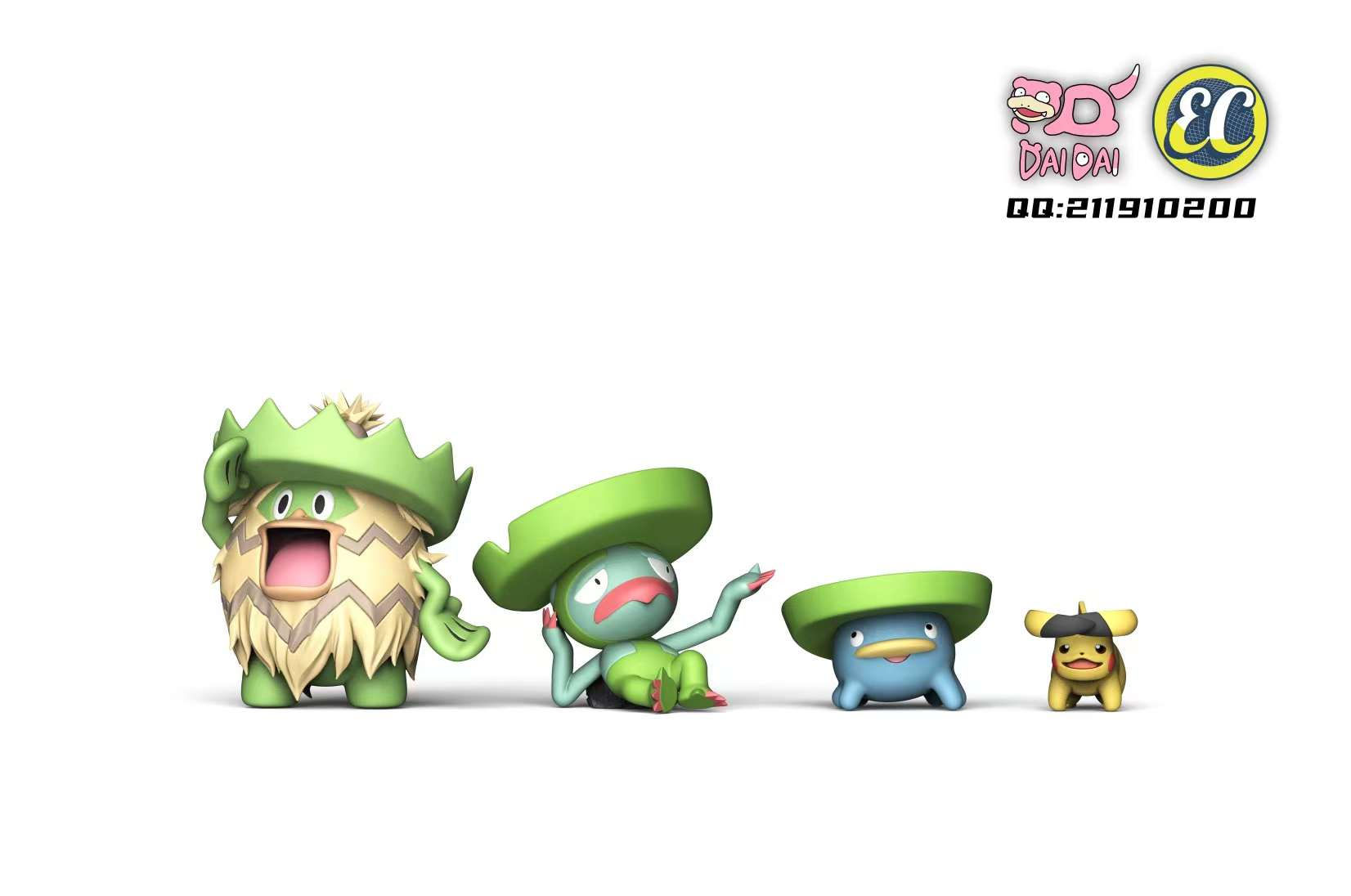 【PRE-ORDER】 EC Studio - Pokemon - Ludicolo Resin Statue GK Anime Figure