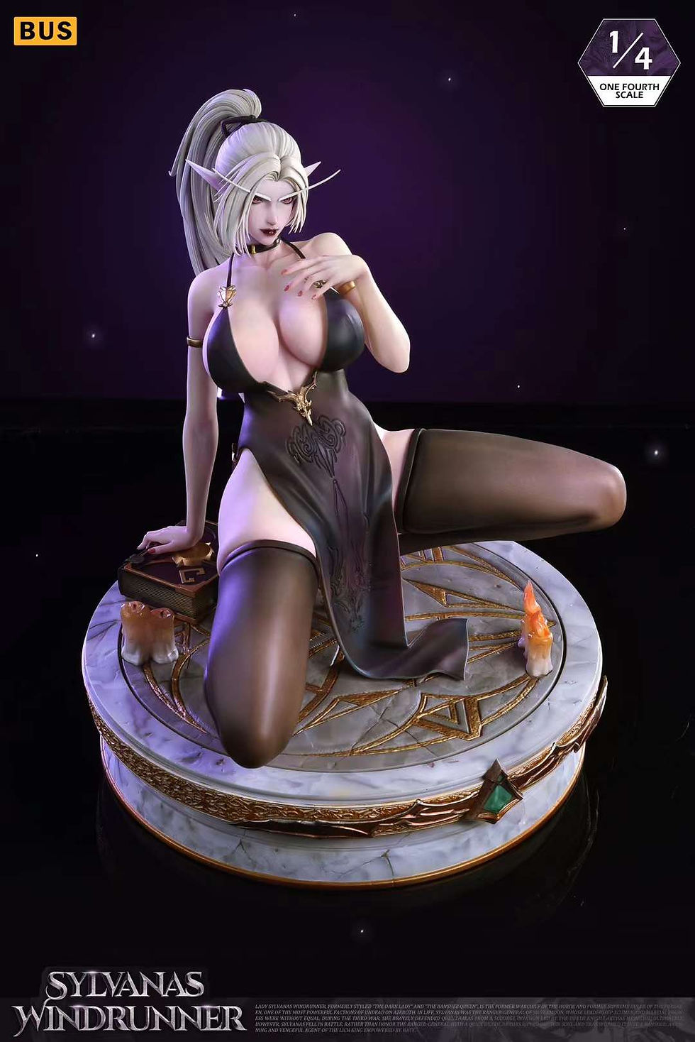 Thumbnail: 【PRE-ORDER】 BUS Studio - Sylvanas Windrunner World of Warcraft Resin Statue GK