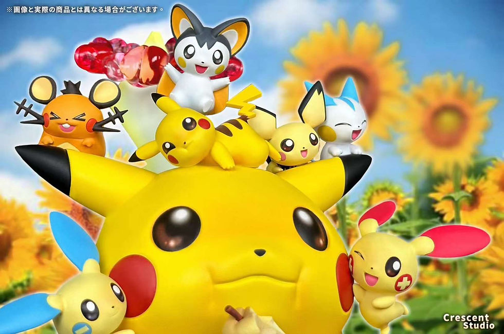 Thumbnail: 【PRE-ORDER】 Crescent Studio - Gigantamax Pokemon Pikachu Resin Statue GK Anime