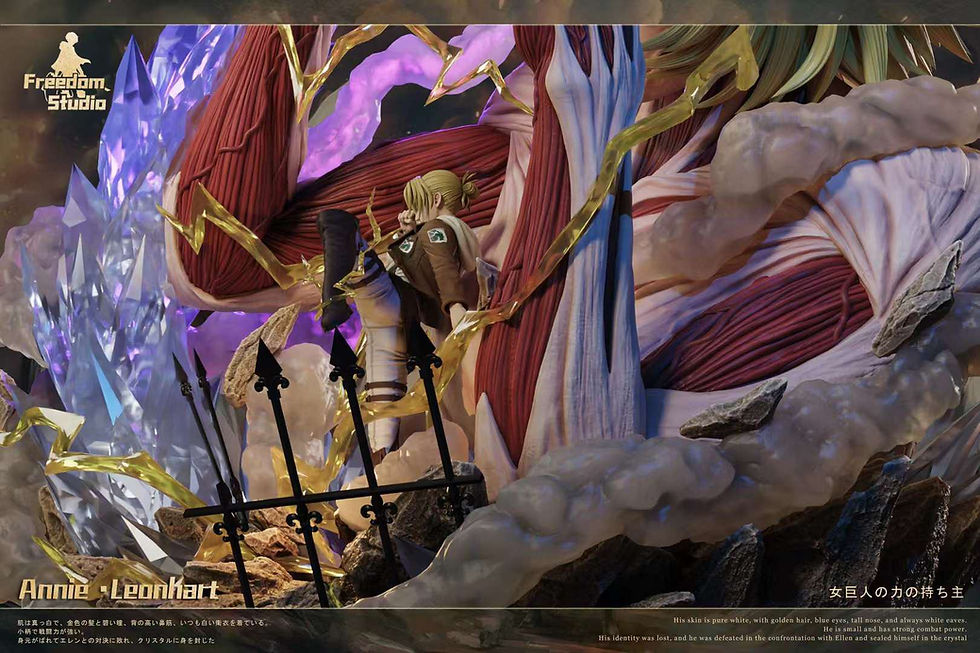 Thumbnail: 【PRE-ORDER】 Freedom Studio - Annie Leonhart & Female Titan Attack on Titan