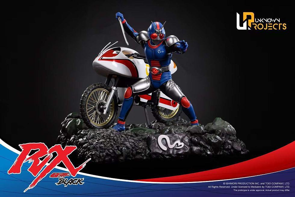 Thumbnail: 【PRE-ORDER】 Unknown Projects - Biorider Kamen Rider Black RX Resin Statue GK Ani