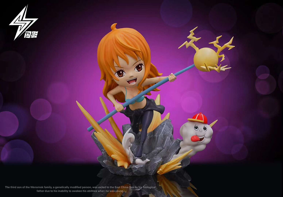 Thumbnail: Straw Hat Pirates Crew 003 - Nami & Usopp One Piece Resin Statue (Pre-Order)
