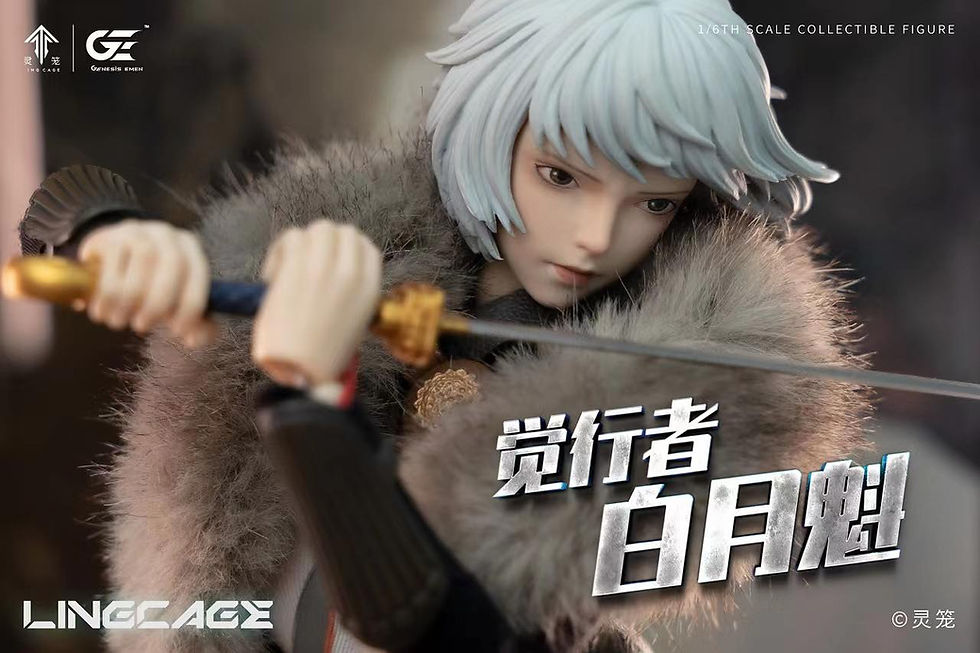 Thumbnail: 【PRE-ORDER】 Genesis Emen - 1/6 Action Figure: Lingcage 白月魁 Bai Yuekui Resin