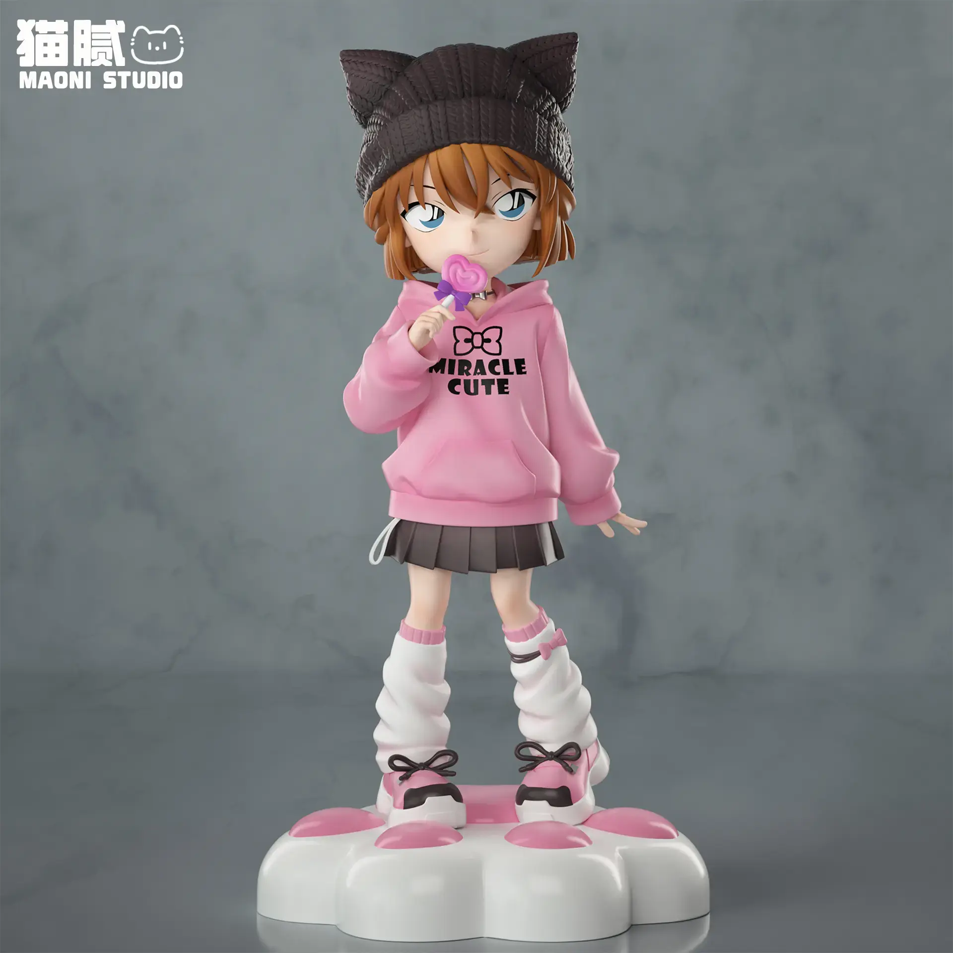 【PRE-ORDER】Maoni Studio - Cat Ear Ai Detective Conan Resin Statue GK Anime