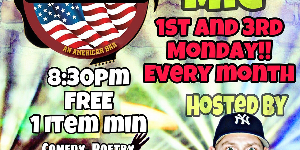 1st and 3rd Open Mic