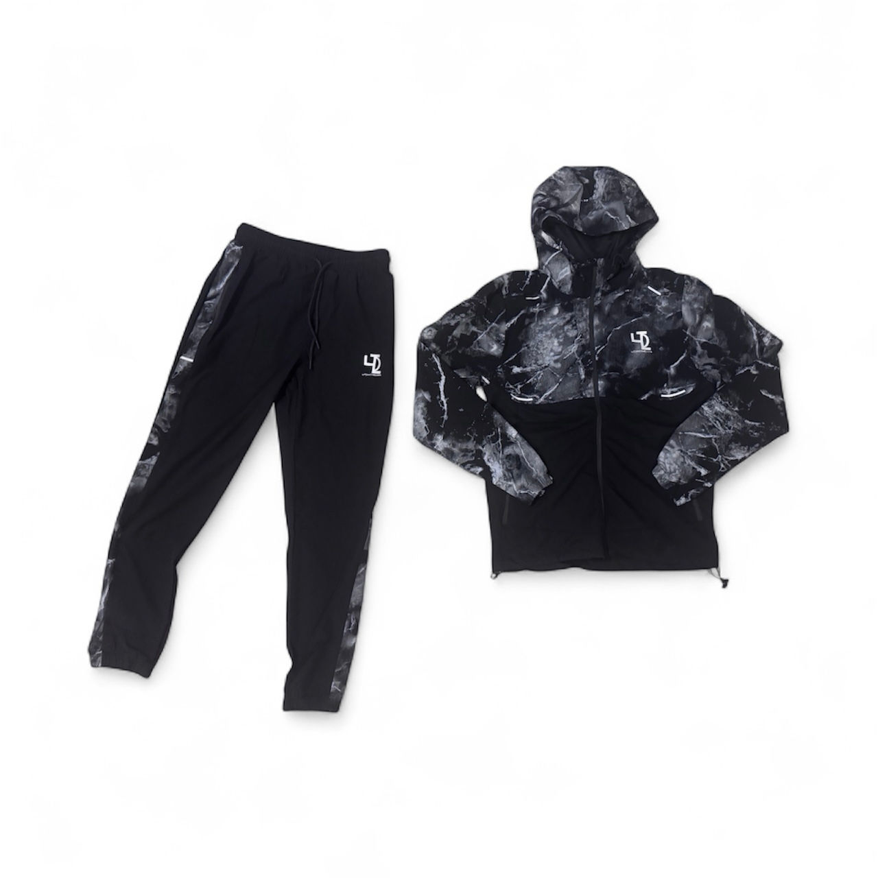 Black marbel LOTL tracksuit 