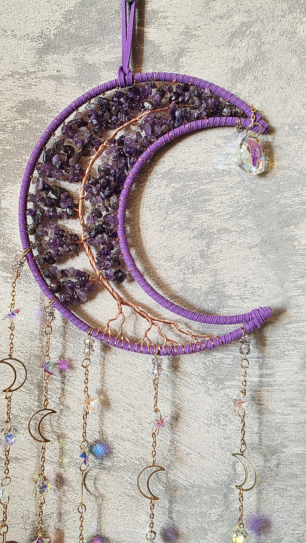 Miniature : Voyage vers l'île de votre sommeil - Attrape rêves & Sophrologie améthyste