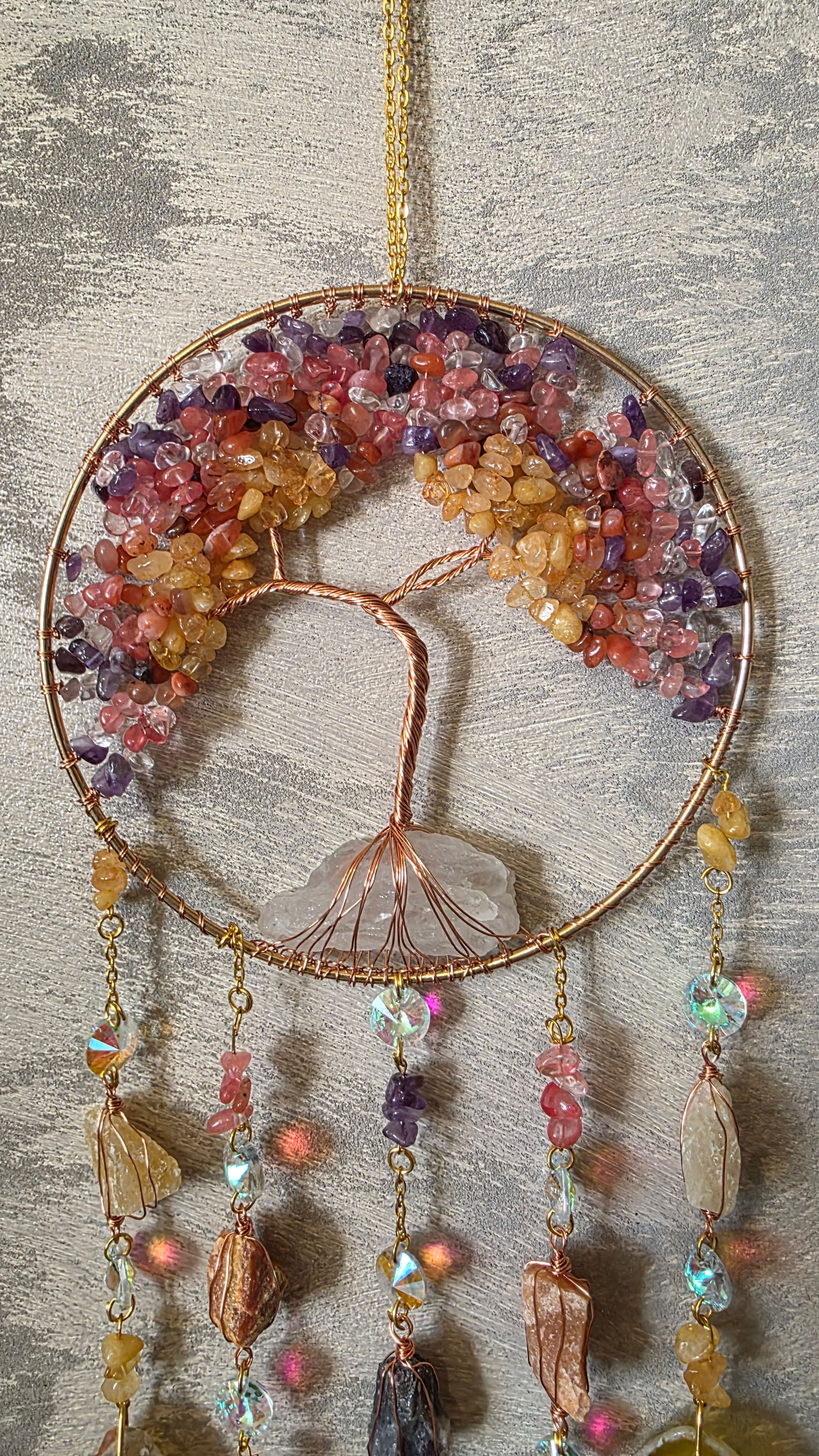 Voyage vers l'île de votre sommeil Dream Catcher & Sophrologie multicolore