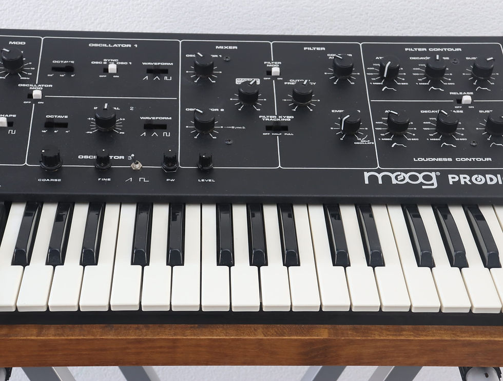 Miniaturbild: Moog Prodigy - 32 Tasten Vintage Synthesizer + Flightcase + 1 J. Gewährleistung