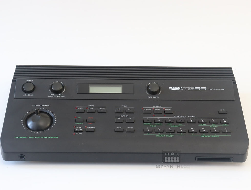 Yamaha TG33 - Synthesizer Modul + 1 Jahr Gewährleistung