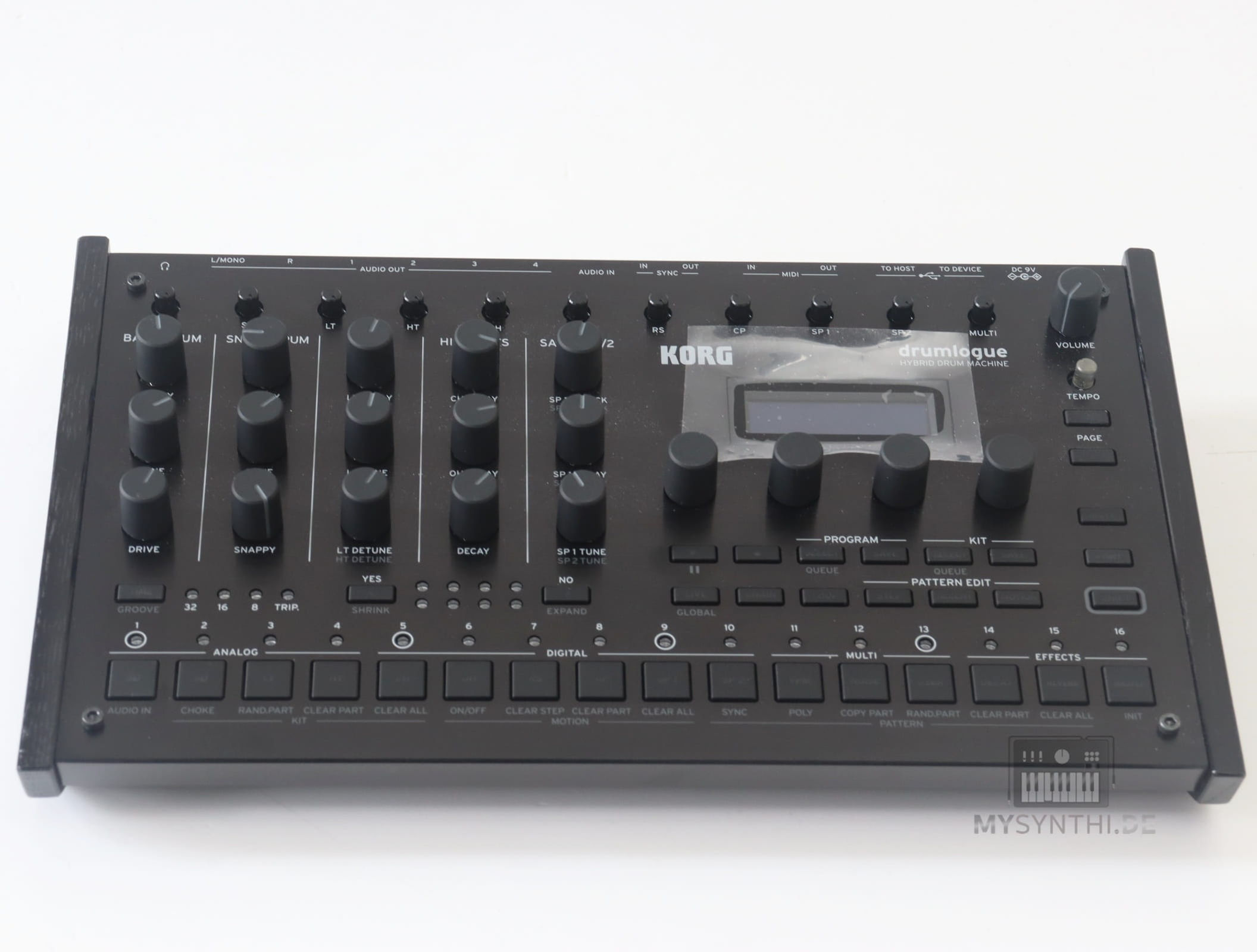 Korg Drumlogue - Hybride Drum Maschine + OVP + 2 Jahre Gewährleistung