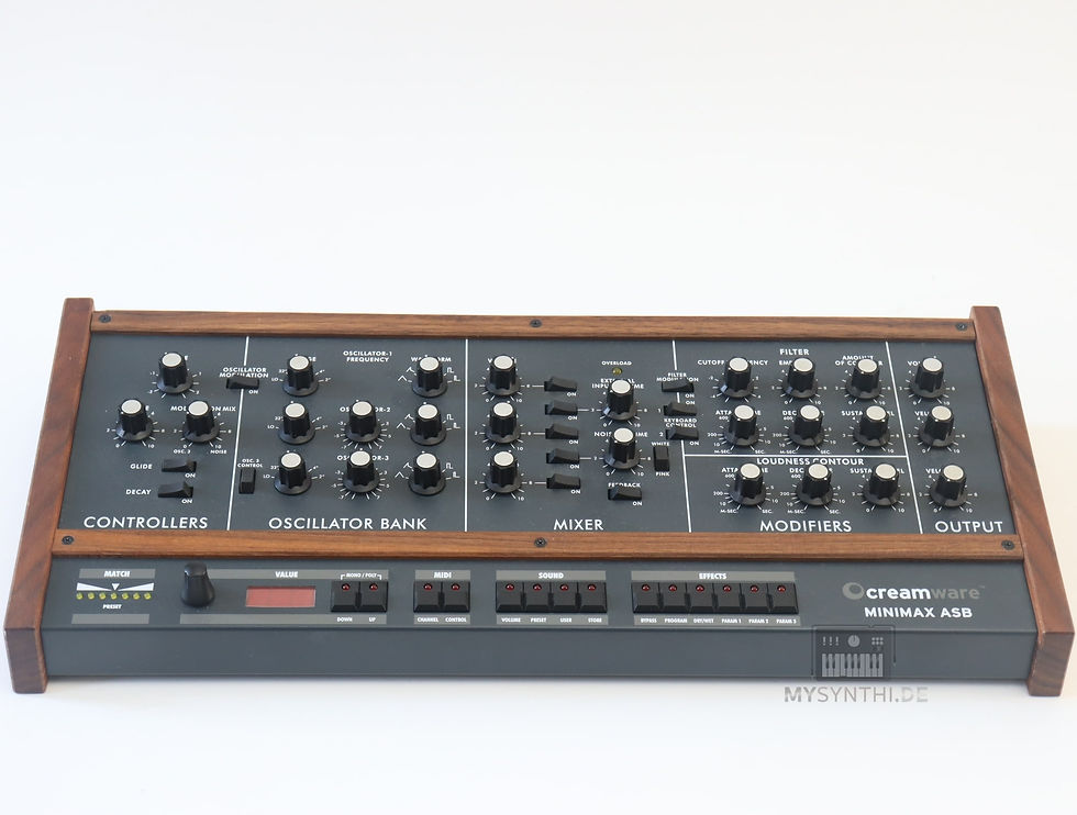 Creamware Minimax ASB - Synthesizer + 1 Jahr Gewährleistung