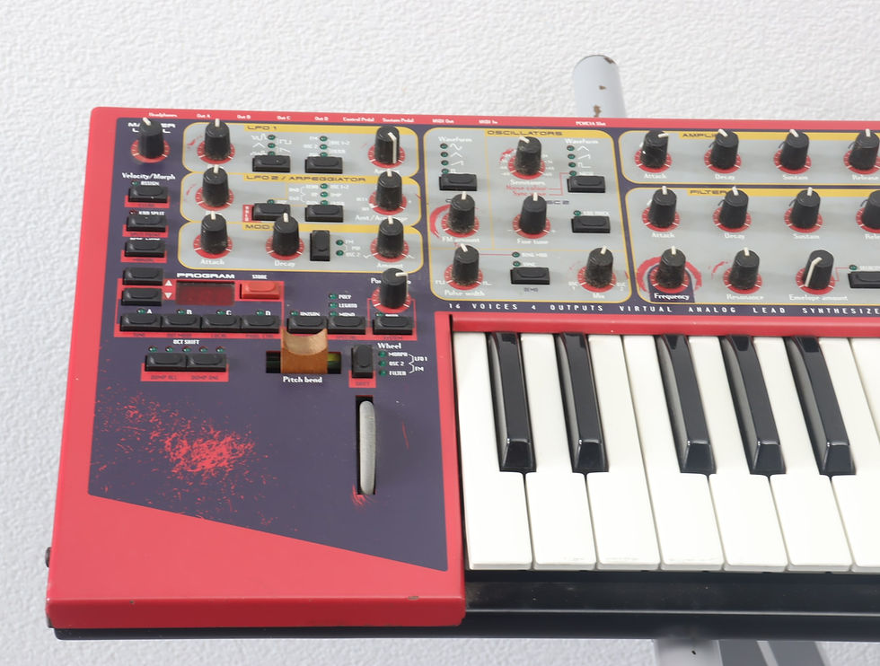 Miniaturbild: Clavia Nord Lead 2 - 49 Tasten virtuell-analog Synthesizer + 1 J. Gewährleistug
