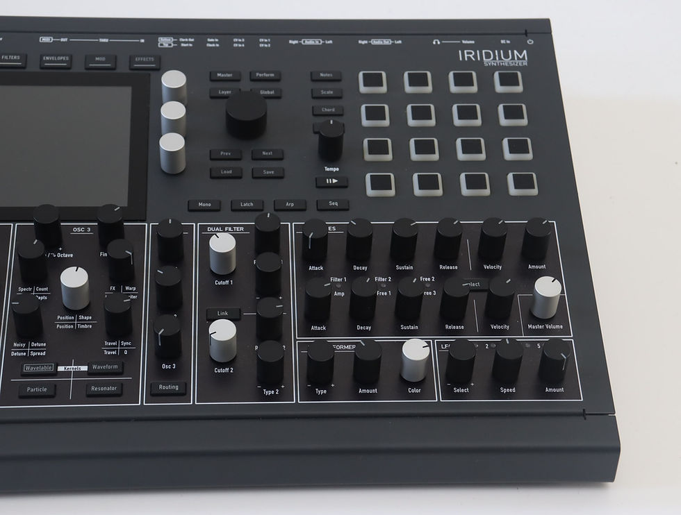 Miniaturbild: Waldorf Iridium - Desktop Synthesizer + OVP + 1 Jahr Gewährleistung
