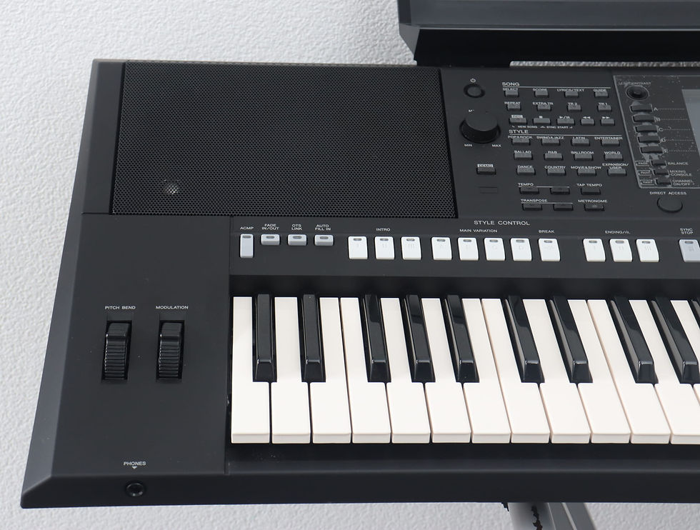 Miniaturbild: Yamaha PSR s750 - Workstation Keyboard + Pedal & OVP + 1 Jahr Gewährleistung