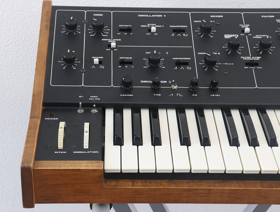 Miniaturbild: Moog Prodigy - 32 Tasten Vintage Synthesizer + Flightcase + 1 J. Gewährleistung