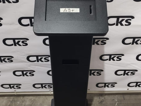 TOTEM PARA TABLET - MODELO - PEDESTAL IMPRESSORA