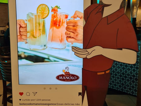 TOTEM TV 43" - SLIM. ( BOTECO DO MANOLO )
