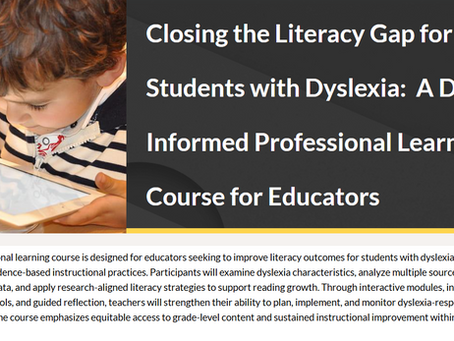 Designing for Equity: Prototyping a Course to Close the Literacy Gap