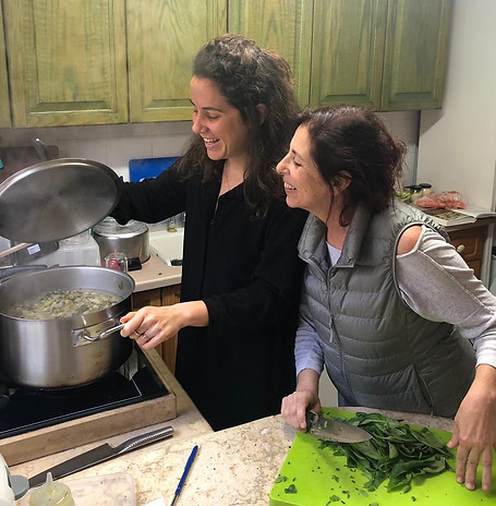 atalya and avital in the kitchen.jpg