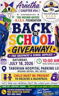 Community Backpack Giveaway”