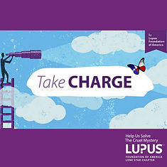 Take Charge Social Media Sign