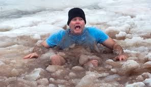 These 2017 'polar bear plunge' pics will give you chills