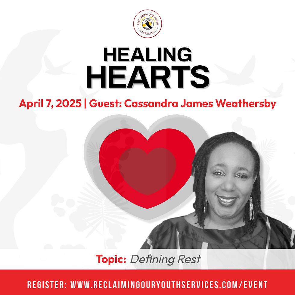 Healing Hearts Support Group feat: Cassandra James Weathersby