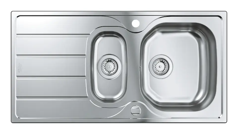 Grohe - Mosogató K200, 97x50 cm, csiszolt rozsdamentes acélból 31564SD1
