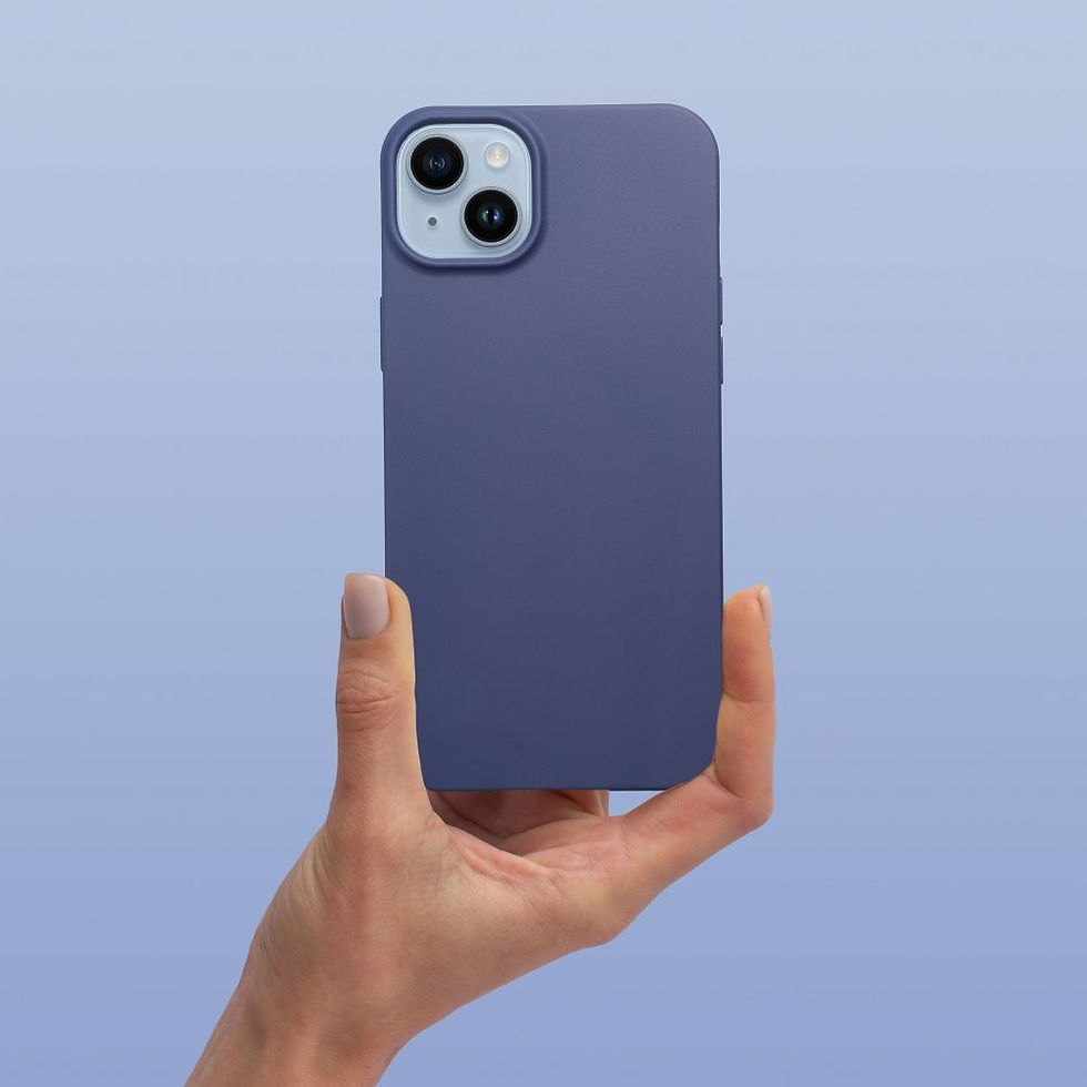 Indexkép: Matt Case iPhone 15 Plus tok, kék