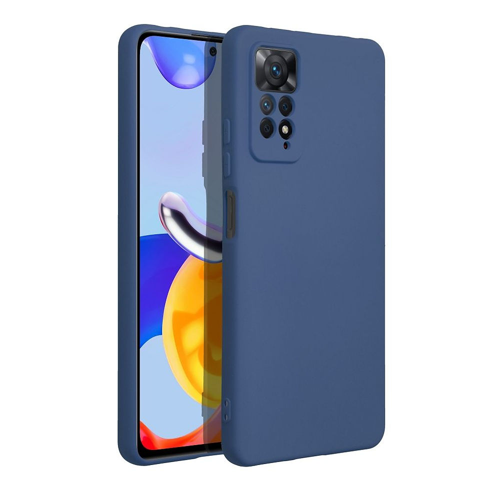 Indexkép: Silicone Case Xiaomi Redmi Note 11 Pro tok, kék