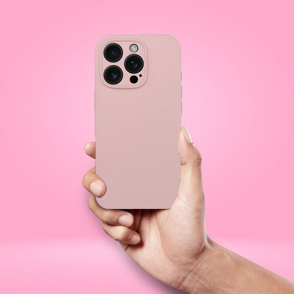 Indexkép: Silicone 2mm Case iPhone 16 Pro MagSafe tok, rózsaszín