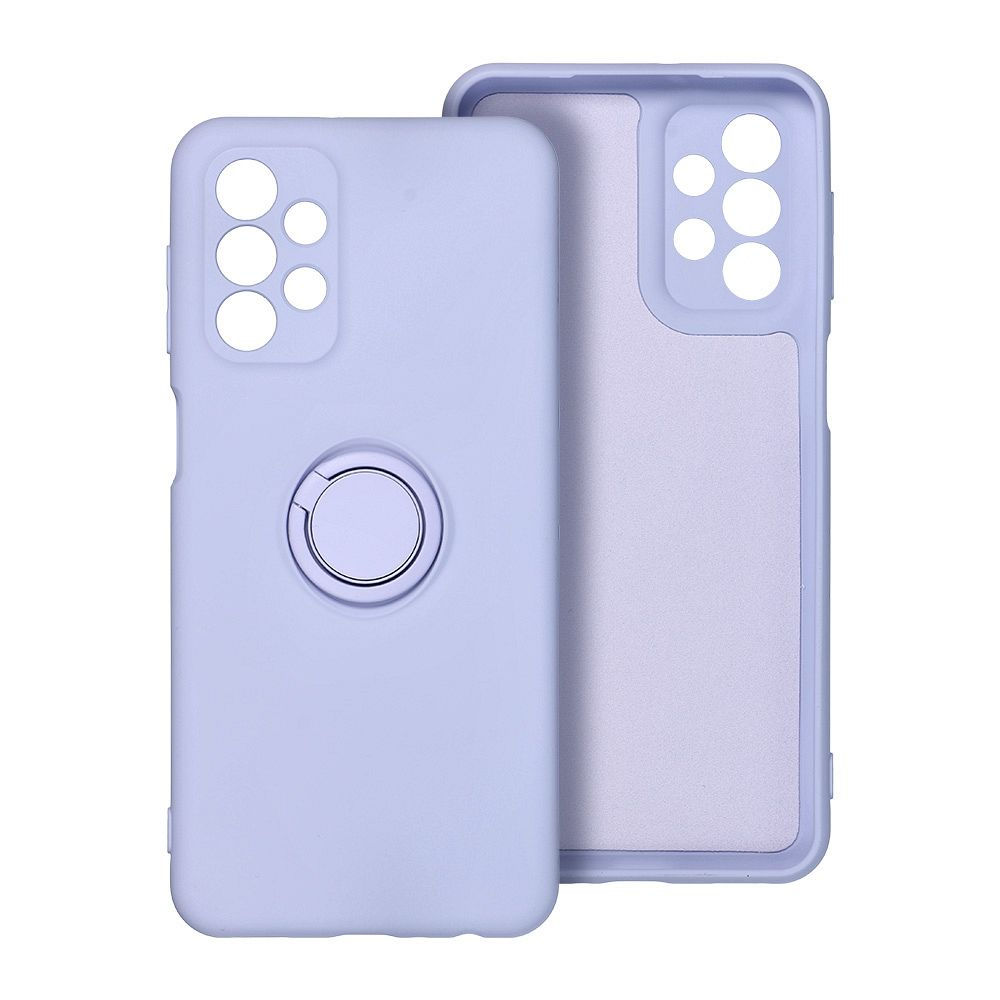 Silicone Ring Case Samsung A57 5G tok, ibolya