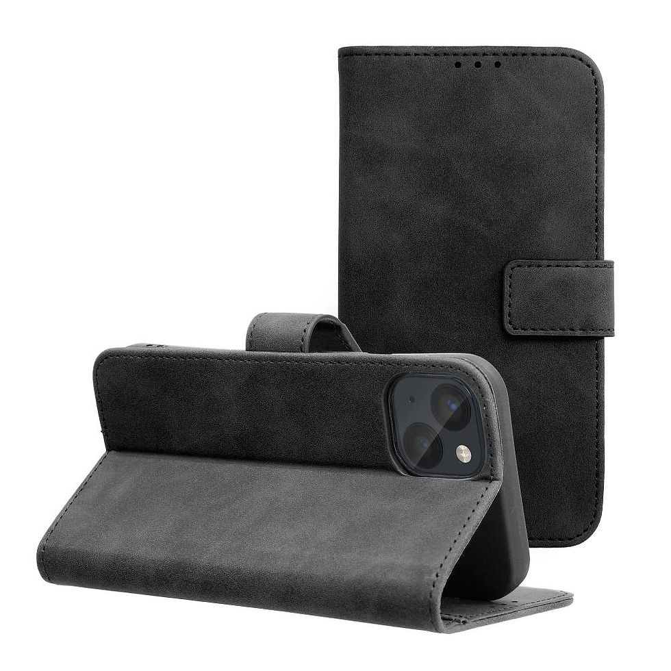 Indexkép: Tender Book Case iPhone 13 tok, fekete