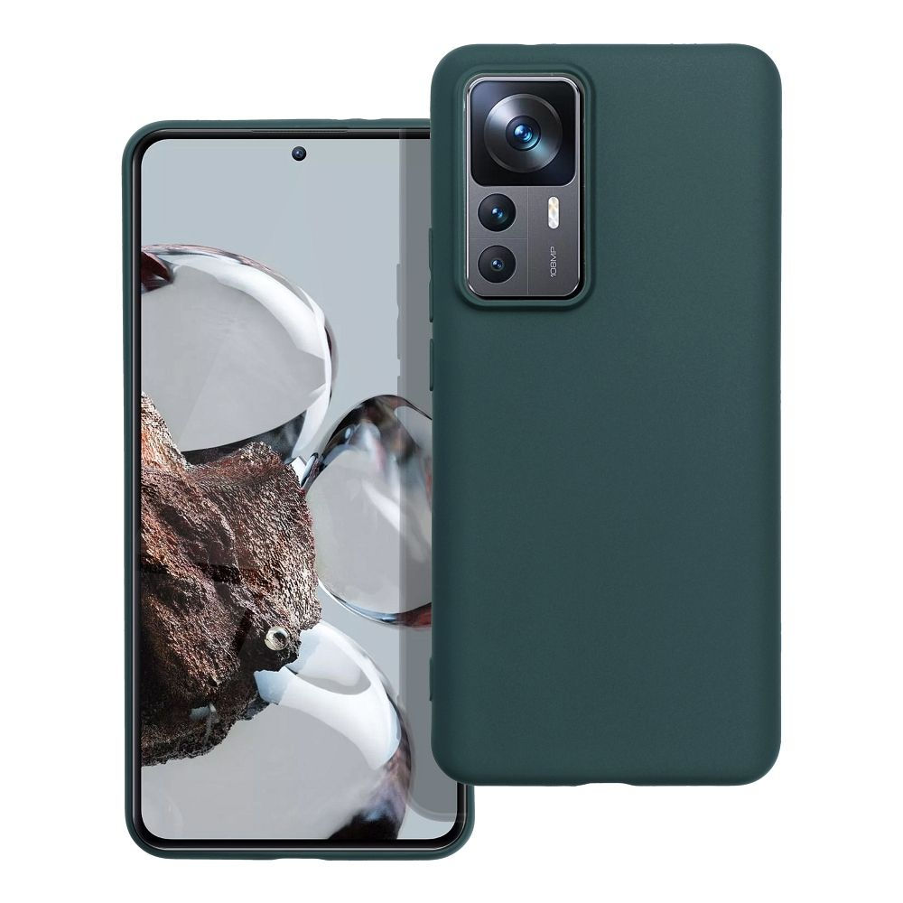 Matt Case Xiaomi 12T / 12T Pro tok, sötétzöld