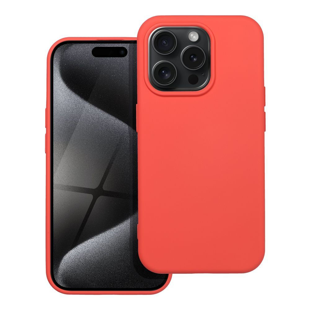 Silicone Case iPhone 15 Pro tok, barack