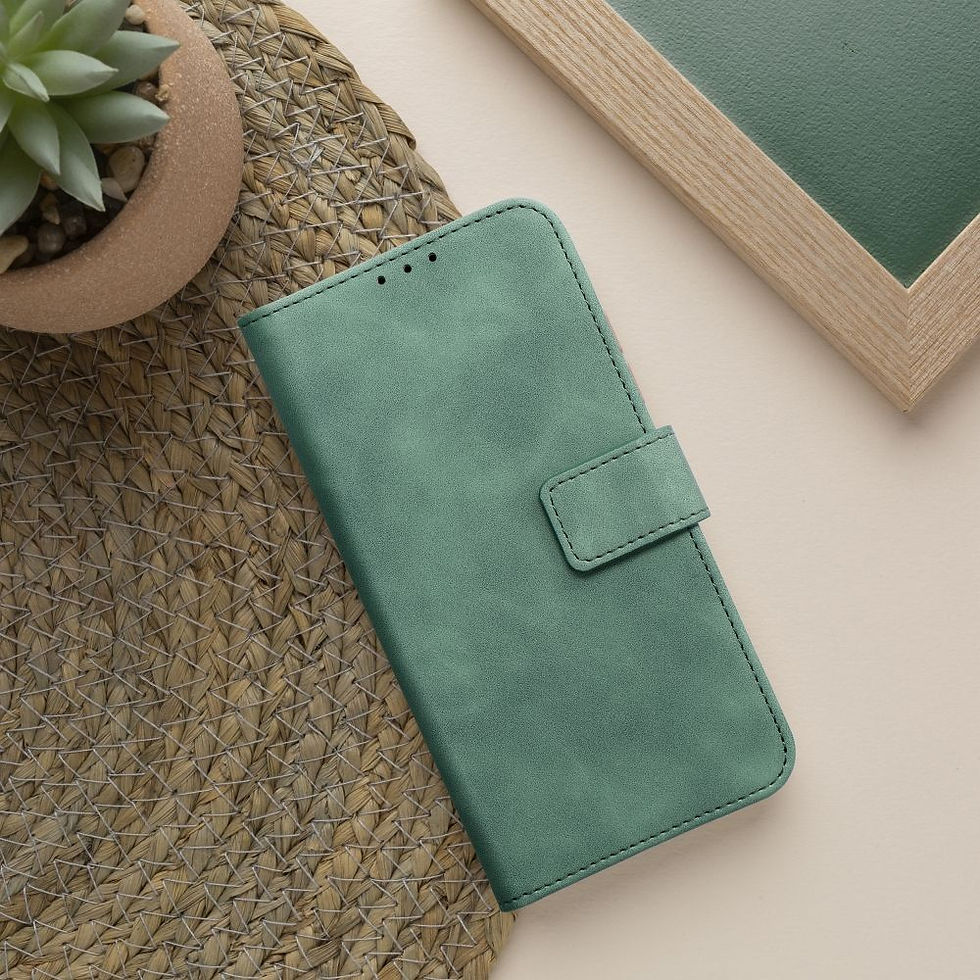 Indexkép: Tender Book Case Xiaomi Redmi 15 (171.1) tok, zöld