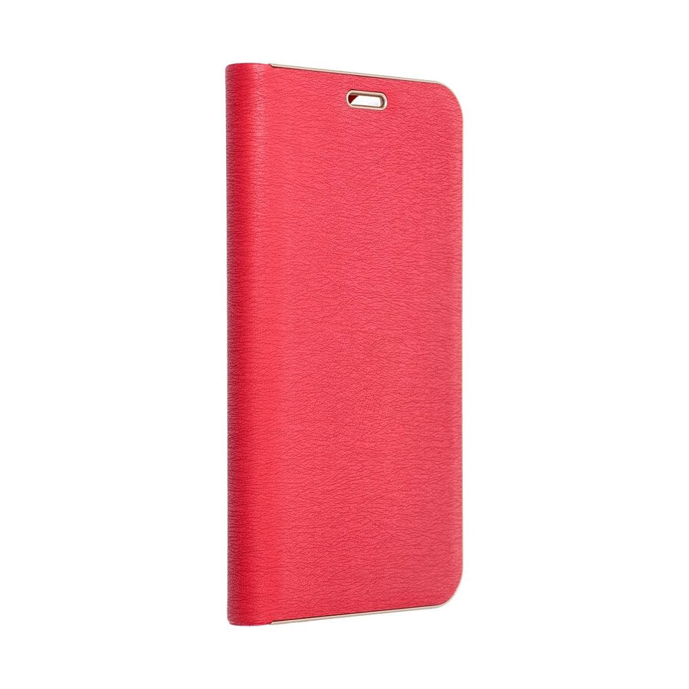 Luna Book Gold Case Xiaomi Redmi Note 14 tok, piros