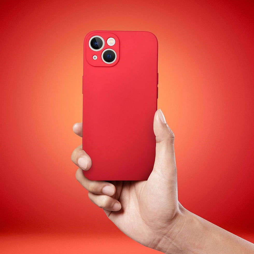 Indexkép: Soft Case iPhone 15 tok, piros