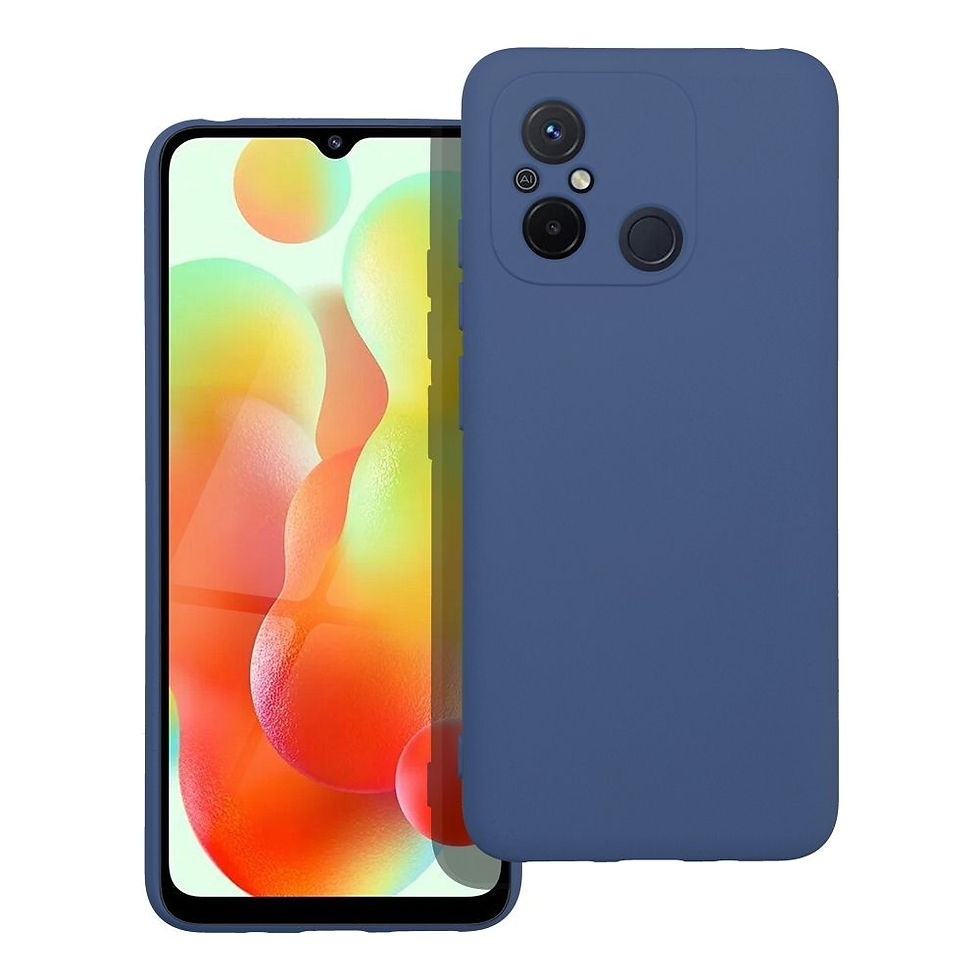 Indexkép: Silicone Case Xiaomi Redmi 12C tok, kék