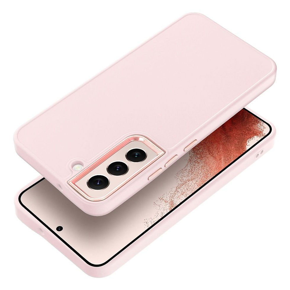 Indexkép: Frame Case Samsung S22 tok, rózsaszín