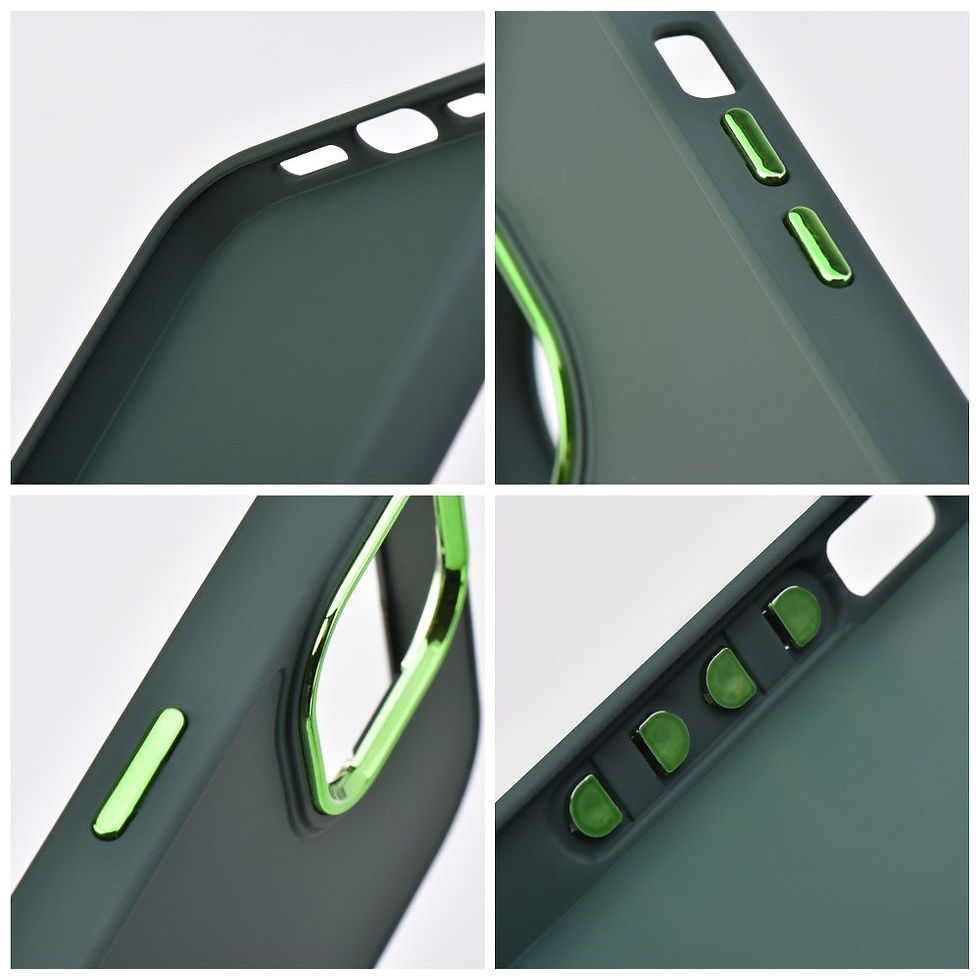 Indexkép: Frame Case iPhone 12 Mini tok, zöld